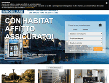 Tablet Screenshot of habitat.sv.it