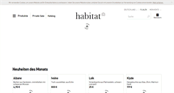 Desktop Screenshot of habitat.de