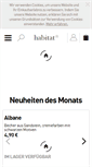 Mobile Screenshot of habitat.de
